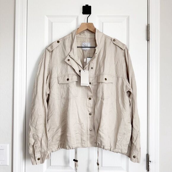 NWT Rails | Collins Military Jacket in Bone Size XXL - Picture 8 of 16